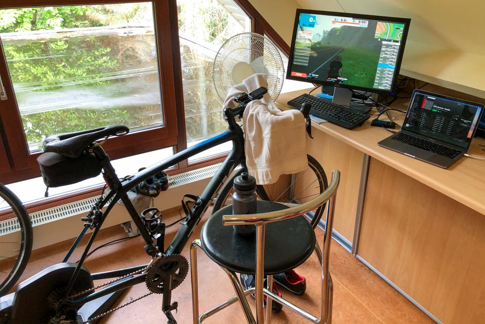 IMG_7061 Zwift cycling setup