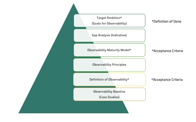 Observability strategy assignment